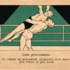 CPA Olympic Jeux olympiques Paris 1924 ST-RAPHAEL QUINQUINA - lutte greco romaine