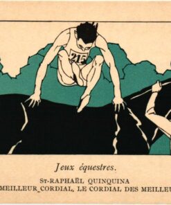 CPA Olympic Jeux olympiques Paris 1924 ST-RAPHAEL QUINQUINA - Jeux équestres