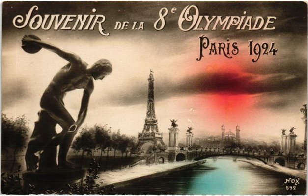 CPA Olympic Jeux olympiques Paris 1924 NOX 592