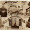 CPA Olympic Jeux olympiques Paris 1924 Souvenir DIX