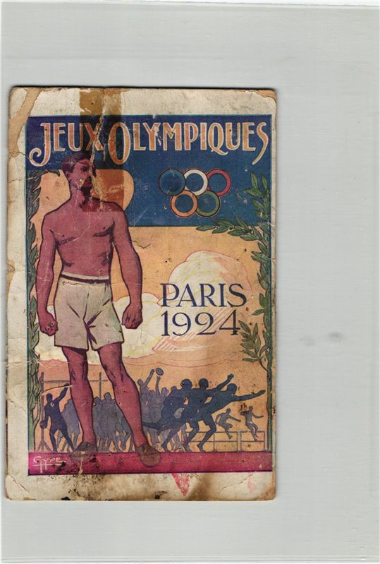 CPA Olympic Jeux olympiques Paris 1924 