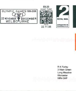 Great Britain, Olympic Games Melbourne 1956-2006, Royal Mail SmartStamp