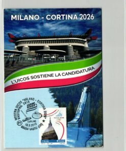 Maximum Card Olimpiadi Milano Cortina 2026 Curling Vastophil 2019 UICOS Olympic