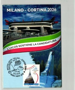 Maximum Card Olimpiadi Milano Cortina 2026 Curling Vastophil 2019 UICOS Olympic