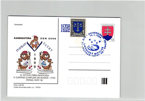 Slovensko, Poprad Tatry 2006 Candidate City, Universiade 1999, Opening Ceremony Eröffnung