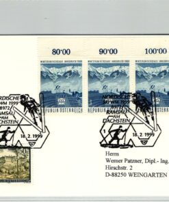 Austria, Nordische Ski WM 1999 Ramsau Dachstein Steiermark Nordic Ski Langlauf Skispirngen Championchip FIS