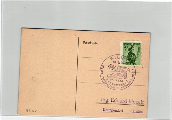 Austria, Wien 1950, Wiener Messe, Messepalast, Auto, Eisenbahn, Flugzeug,
