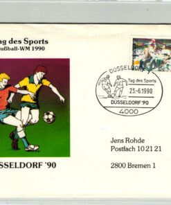 Germany, Tag des Sports Düsseldrof, 1990 Fußball WM Italien