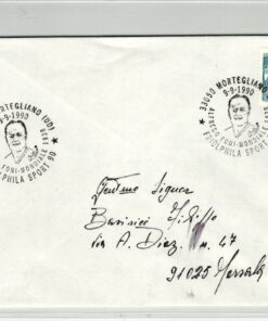 Italia, Mortegliano FriulPhila Spor 1990 Alfredo Foni Calcio Mondiale 1938, Fußball WM