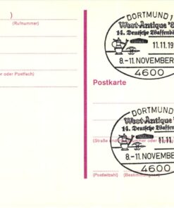 Shooting, Schiessen Dortmund 14. Deutsche Waffenbörse West Antique 84 1984, Bund, Weapons Waffen Tiro a segno