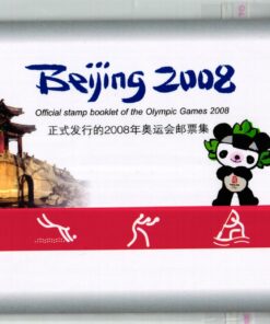 CHINA, Olympic Beijing 2008 Official stamp booklet Maskotte mascot Jingjing