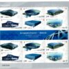 CHINA, Olympic Beijing 2008 Peking - Competition Venues  Sheet MNH