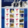 CHINA, Olympic Beijing 2008 Peking - Torch Relay Athens, Light the passion Share the Dream MNH