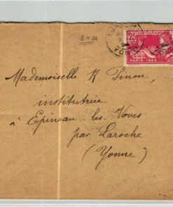 France, Paris 1924, 08.04.1924 Olympic Games, Olympia, JO