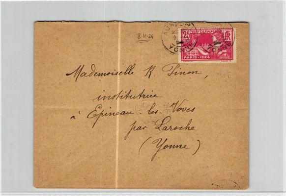 France, Paris 1924, 08.04.1924 Olympic Games, Olympia, JO