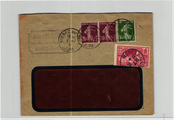 France, Paris 1924, Morez du Jura, 09.04.1924  Olympic Games, Olympia, JO