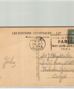 France, Paris 1924,Paris Depart 22.04.1924, Olympic Games, Olympia, JO
