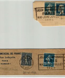 France, Paris 1924,Paris R.LA BOTIE 30.05.1924, Olympic Games, Olympia, JO