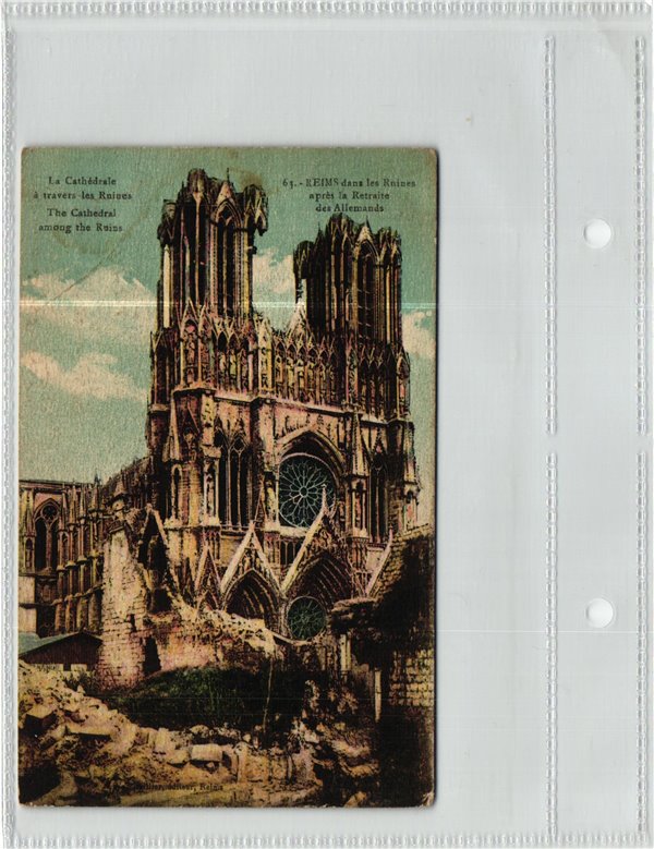 REIMS - Flamme Cyclisme Velo - "UVF IIIe Fête Fédérale Reims du 4 au 11 septembre 1927" - Type Flier – Bild 2