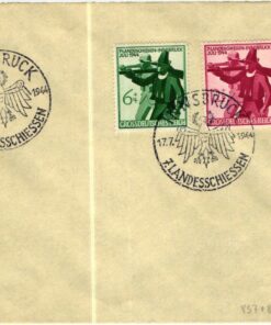 Germany, Innsbruck 1944 7. Landesschiessen, Tirol, Shooting, Tir Deutsches Reich