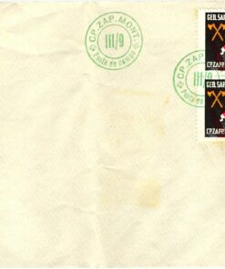 Schweiz Soldatenmarken, GEB.SAP. Aktivdienst 1939 ZAP.MONT.. Feldpost