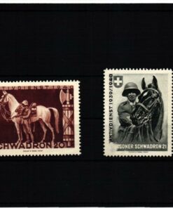 Schweiz Soldatenmarken, Schwadron , Dragoner Aktivdeinst 1940