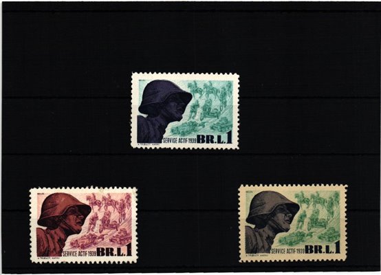 Schweiz Soldatenmarken, SERVICE ACTIF 1939 BR.L.1