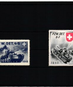 Schweiz Soldatenmarken, PZW. DET. 1940
