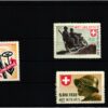 Schweiz Soldatenmarken, MOT.LMG.KP  MOT.Mitr.KP Aktivdienst 1939 1940