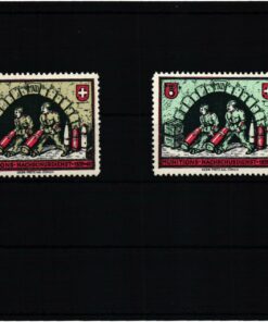 Schweiz Soldatenmarken, Munitions Nachschubdienst 1939 1940