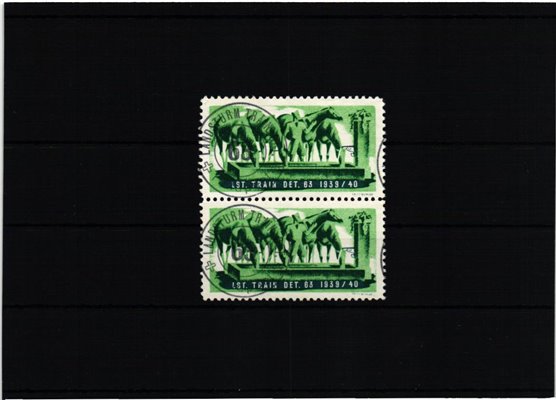 Schweiz Soldatenmarken, LST.TRAIN DET. 1939/40