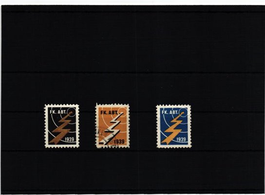 Schweiz Soldatenmarken, Fk.Abt. 1939 Funker Abteilung