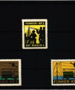 Schweiz Soldatenmarken, Fk.KP. 1939 Funker Kompanie Cp Radio