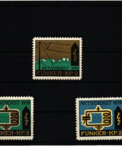 Schweiz Soldatenmarken, Fk.KP. 1939 Funker Kompanie Cp Radio 1939