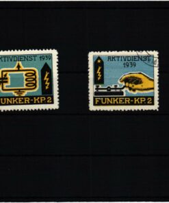 Schweiz Soldatenmarken, Fk.KP. 1939 Funker Kompanie Cp Radio 1939