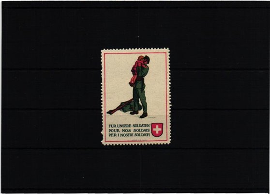 Schweiz Soldatenmarken, Für unsere Soldaten, Pour nos Soldats, Per i nostri soldati