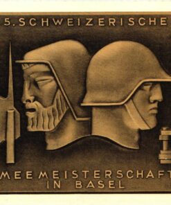 Schweiz Armeemeisterschaften in Basel 1941 SST Markenstelle