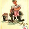 Schweiz Feldpostkarte, Krieg wie im Frieden Ronde Cigarettes, Kartoffel