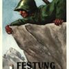 Schweiz Feldpostkarte, Festung Sargans