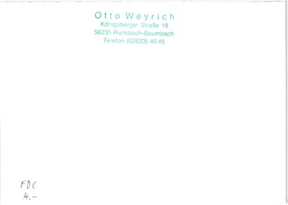 Deutschland, Sport, Mi. 2442 Reko FDC Nordische Ski WM 2005 Bonn – Bild 2