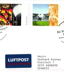 Deutschland, Sport, Mi. 2517+2519 FIFA Fußball WM BONN 2006 Gast bei Freunden
