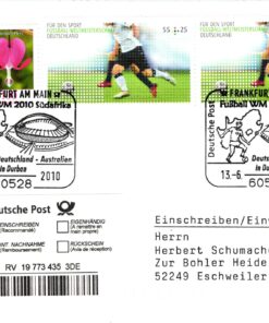 Deutschland, Sport, 2010 Fußball WM Frankfurt Südafrika Australien Soccer