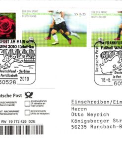 Deutschland, Sport, 2010 Fußball WM Frankfurt Serbien Soccer Port Elisabeth Südafrika
