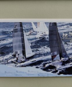 China, Beijing 2008 Booklet with 10 Postcard Sailing in Qingdao ,Olympique,Olympic Games Olympia JO