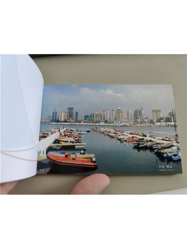 China, Beijing 2008 Booklet with 10 Postcard Sailing in Qingdao ,Olympique,Olympic Games Olympia JO – Bild 14