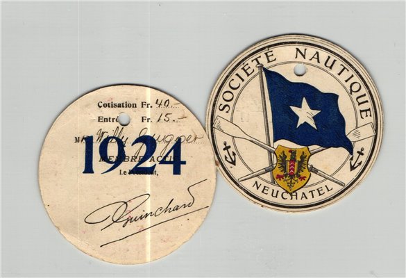 France, Société Nautique Neuchatel 1924, Rudern