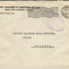 Trieste A AMG FTT, 1954 Busta Ente Ausiliario Assistenza Sociale
