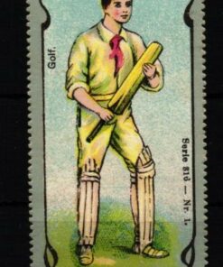 Poster stamp cinderella Vignette Golf Golfspieler