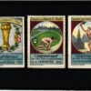 Poster stamp cinderella Vignette Sportbehörde Athletik Leichtathletik Stafettenlauf 1913 Nürnberg