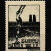Poster stamp cinderella Vignette Schwimmen Schwimmverein München 1899